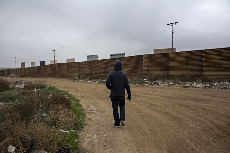 Tijuana Mexico is going to have to build a wall to keep out American weed