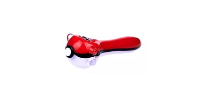 Pokemon bongs and pipes stylized like Pokeball from Pokemon Pokemon bongs and pipes stylized like Pokeball from Pokemon