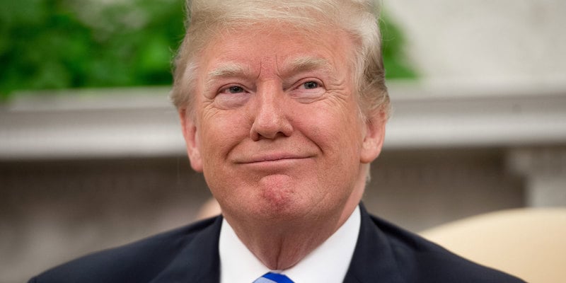 Trump smiling about the Bill Right To Try
